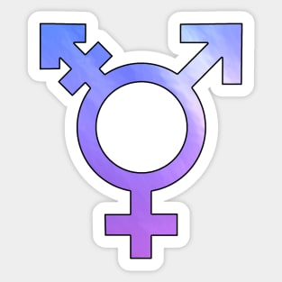 Gender Neutral Sign Sticker